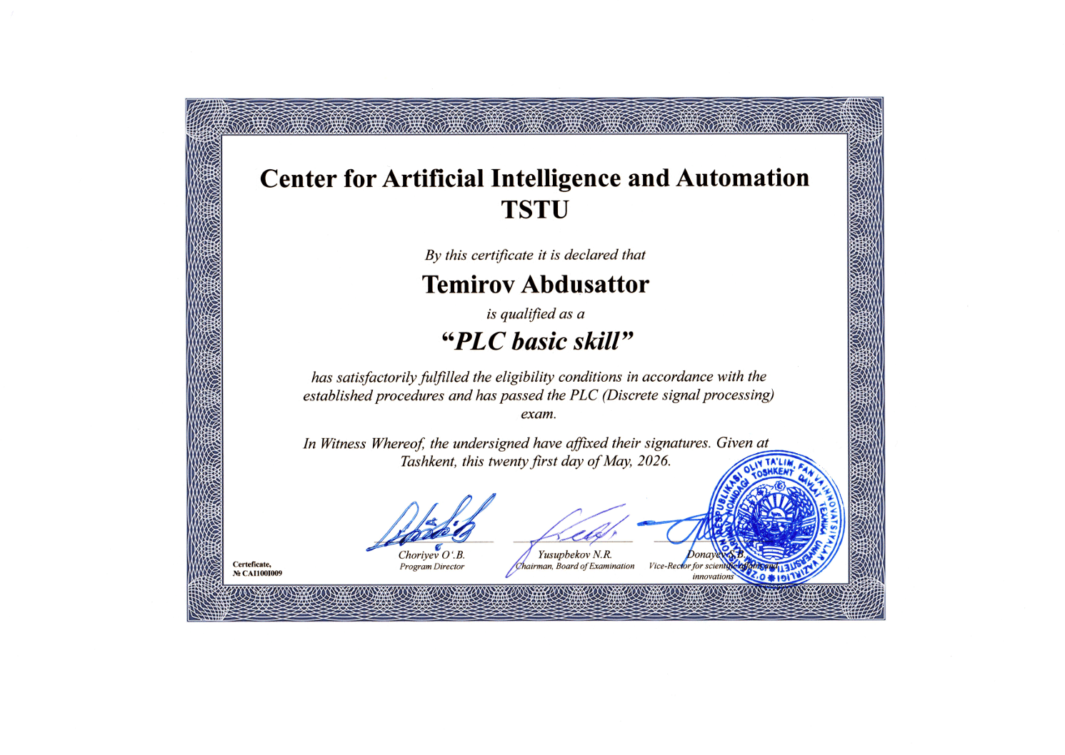 Temirov Abdusattor